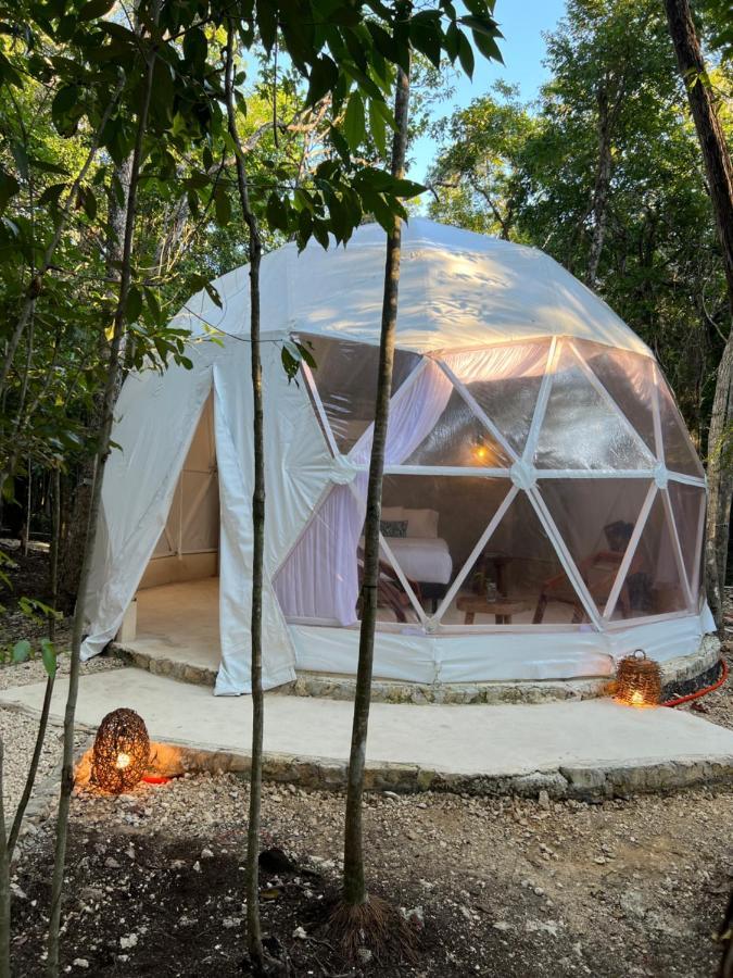 טולום Glamping Mayan Glam מראה חיצוני תמונה