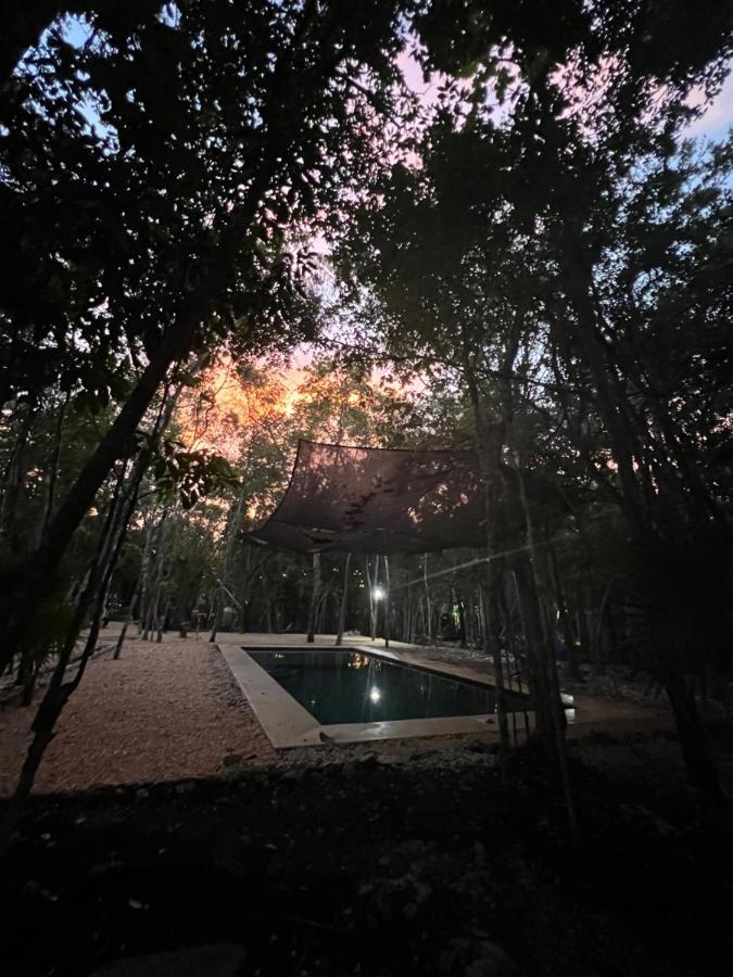 טולום Glamping Mayan Glam מראה חיצוני תמונה