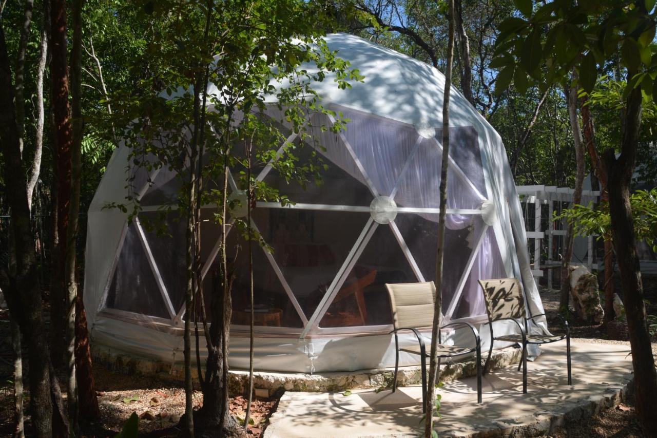 טולום Glamping Mayan Glam מראה חיצוני תמונה