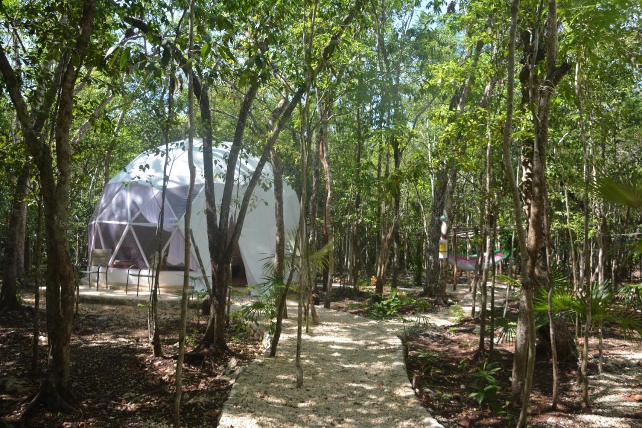 טולום Glamping Mayan Glam מראה חיצוני תמונה