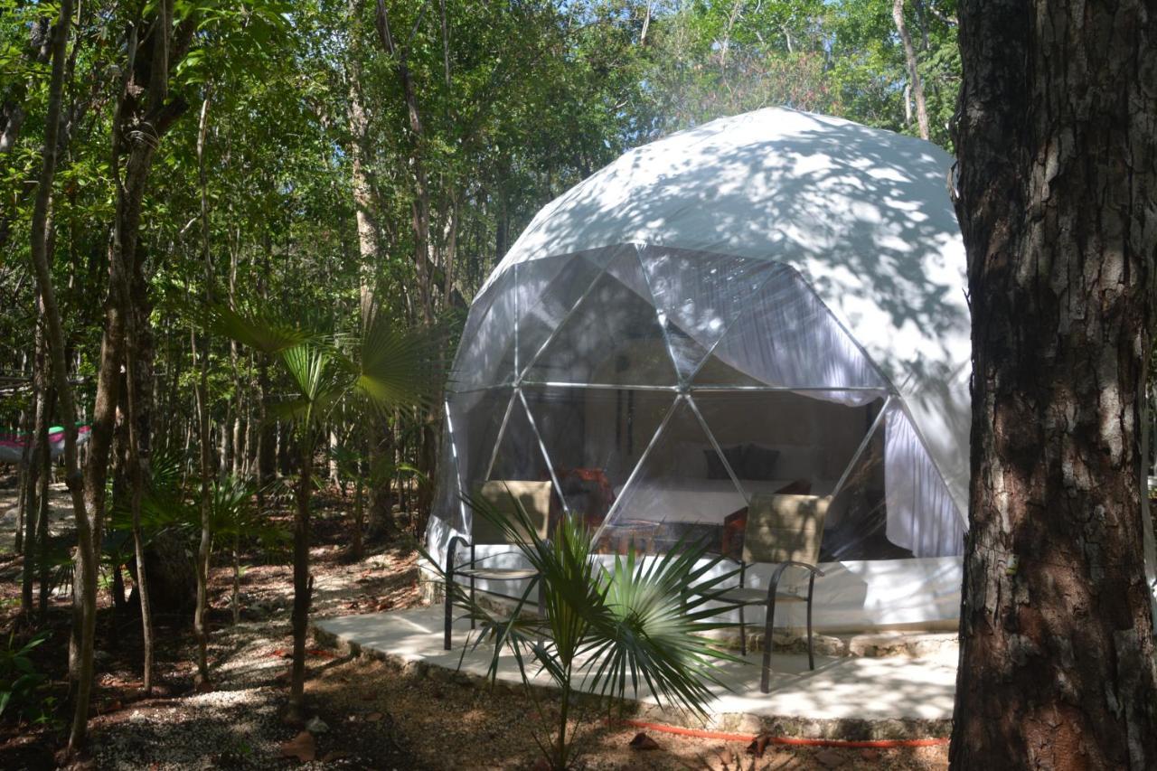 טולום Glamping Mayan Glam מראה חיצוני תמונה