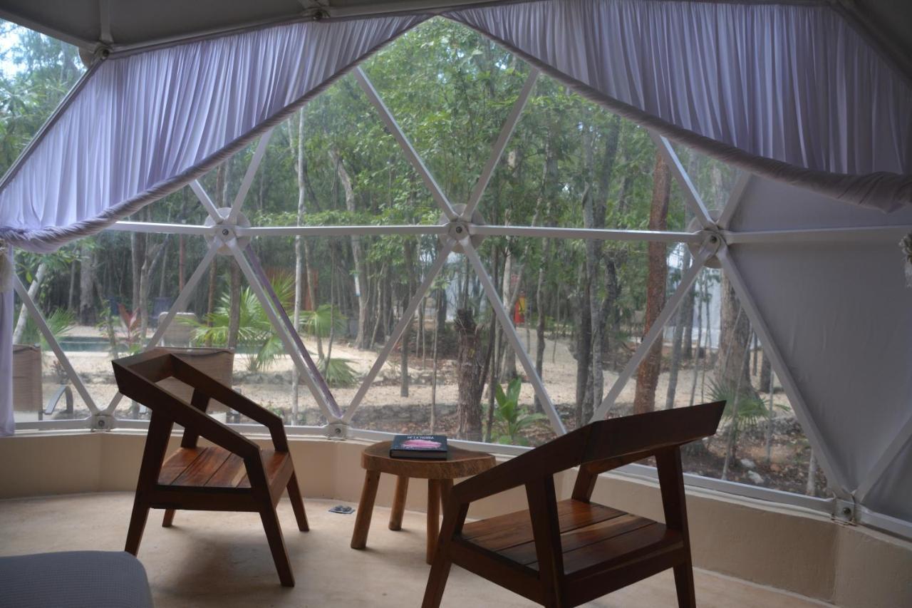 טולום Glamping Mayan Glam מראה חיצוני תמונה
