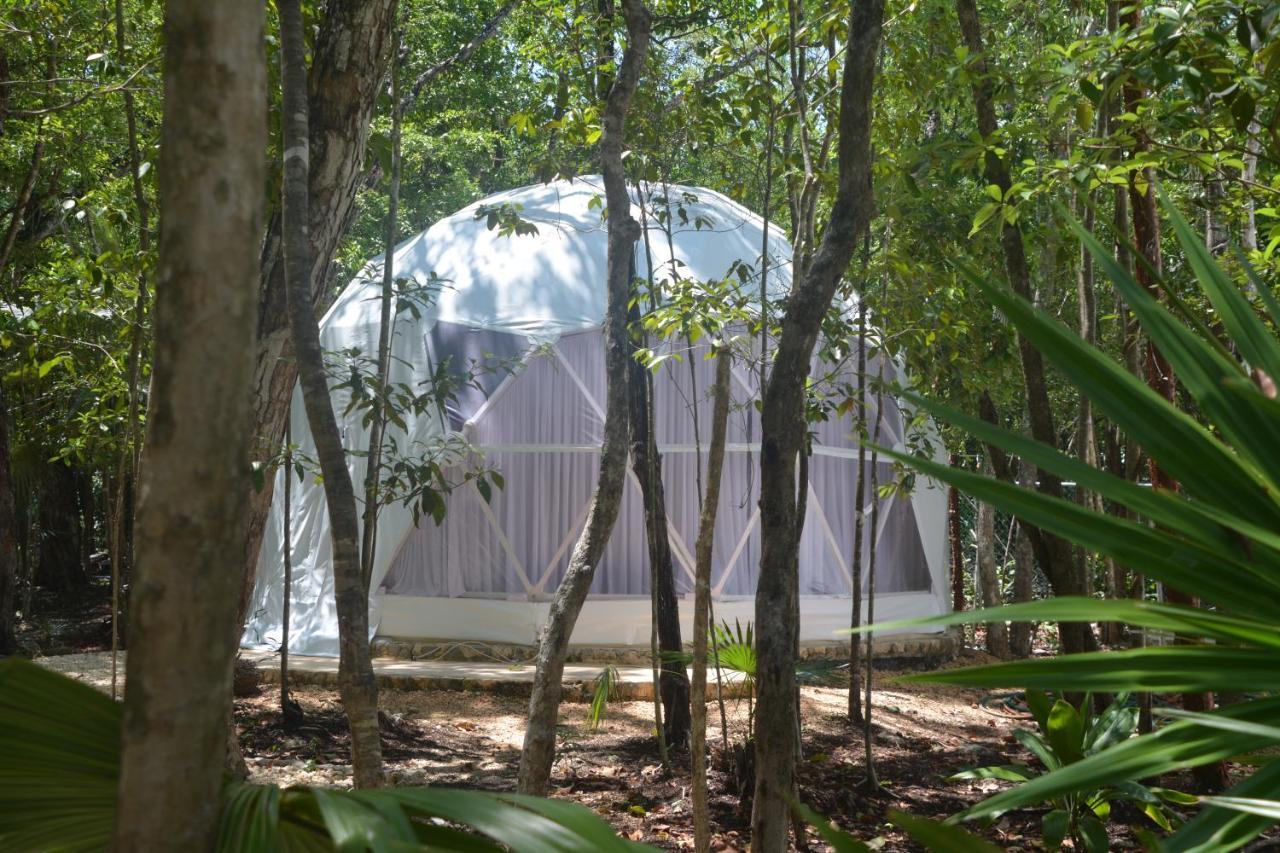 טולום Glamping Mayan Glam מראה חיצוני תמונה