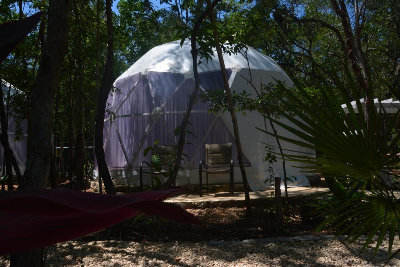 טולום Glamping Mayan Glam מראה חיצוני תמונה