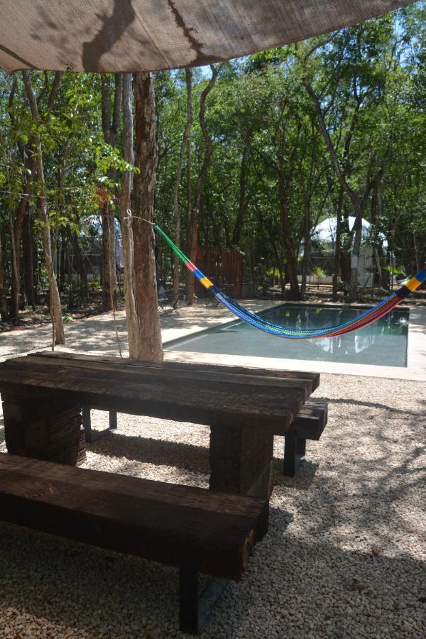 טולום Glamping Mayan Glam מראה חיצוני תמונה