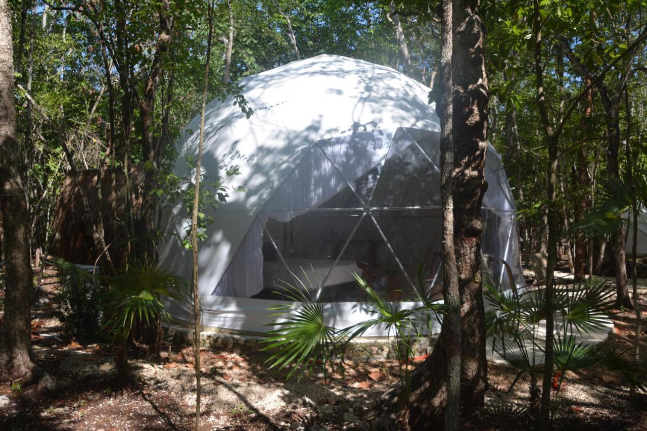 טולום Glamping Mayan Glam מראה חיצוני תמונה