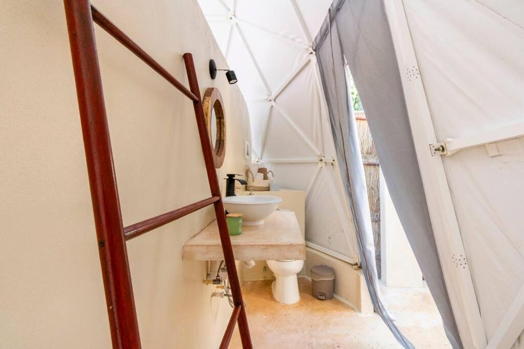 טולום Glamping Mayan Glam מראה חיצוני תמונה
