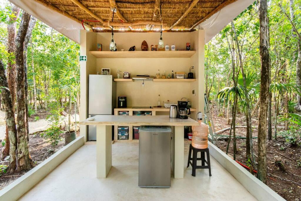 טולום Glamping Mayan Glam מראה חיצוני תמונה