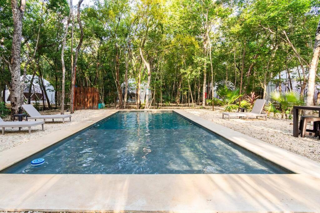 טולום Glamping Mayan Glam מראה חיצוני תמונה