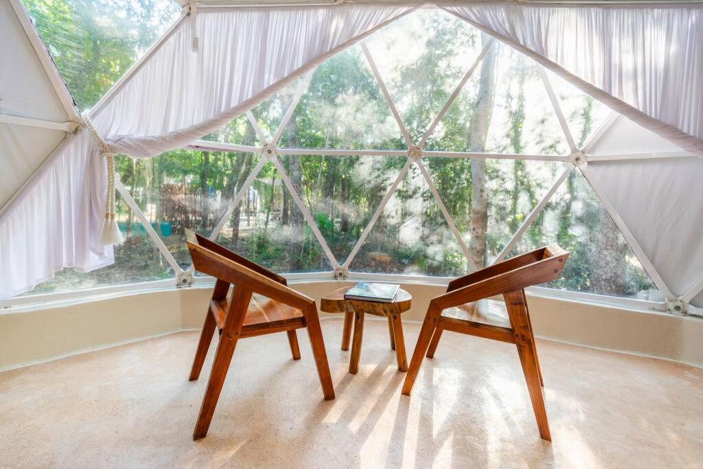 טולום Glamping Mayan Glam מראה חיצוני תמונה