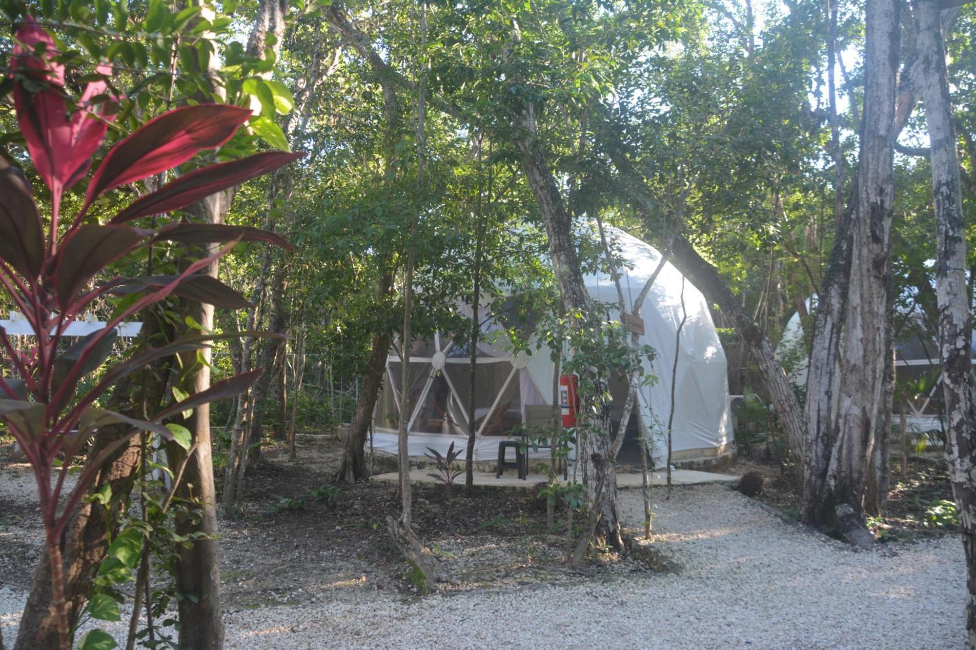 טולום Glamping Mayan Glam מראה חיצוני תמונה